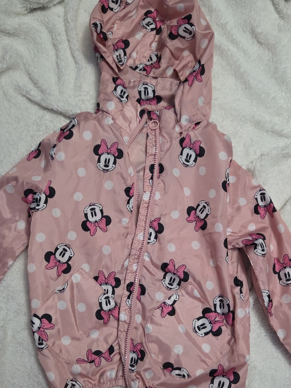 H&M Pink Minnie Mouse Jacket H&M Size 6-7